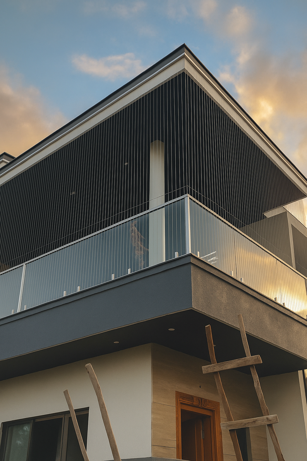 Invisible grill installation